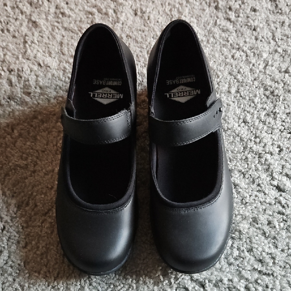 Merrell Classic Black Women's Mary Jane Dress Shoes